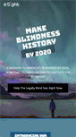 Mobile Screenshot of makeblindnesshistory.com